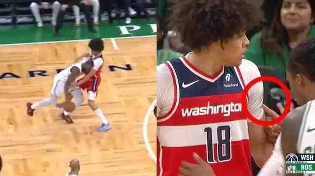 綠軍布朗給自己腦門上涂“黑粉” 無數(shù)NBA球員遭其“荼毒”