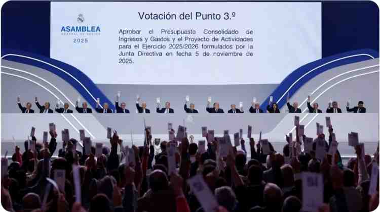 皇馬會員大會批準24/25年度財報、25/26年度預算、26/27年度會費